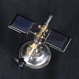 Stirlingkit Stark Car Mount Satellite Motor Solar Toy with Sticker Scientific Physical Toy, view 5