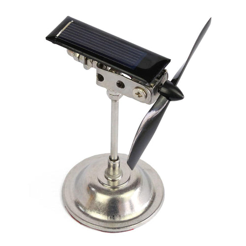 Stirlingkit Stark Double Blades Windmill Car Mount Motor Solar Powered Toy Scientific Toy