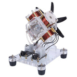 Stirlingkit Stark Hall Sensor Brushless Motor Electric Machine Fan Blade High Speed DIY Physical Model Science Toy, view 2