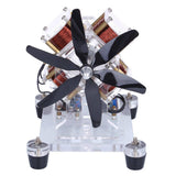 Stirlingkit Stark Hall Sensor Brushless Motor Electric Machine Fan Blade High Speed DIY Physical Model Science Toy, view 4