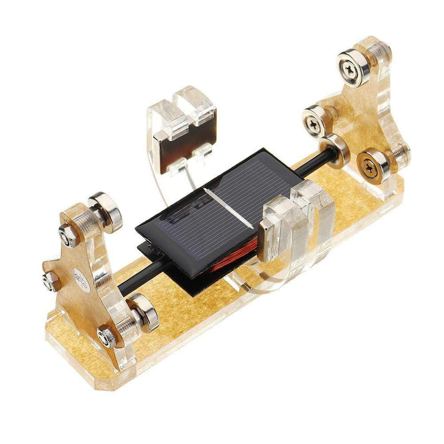 Stirlingkit Stark Horizontal Double-sided Magnetic Levitation Suspension Solar Motor Model