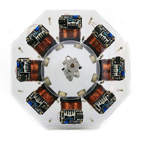 Stirlingkit Stark Level 8 High Power Disc Brushless Stator Silicon Steel Core Motor Engine Model
