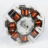 Stirlingkit Stark Level 8 High Power Disc Brushless Stator Silicon Steel Core Motor Engine Model, view 5