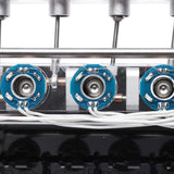 Stirlingkit Stark Magnetic Multi Coil Car Solenoid Engine V8 Model LED Light Hall Effect Reciprocating Electromagnetic Motor, view 5