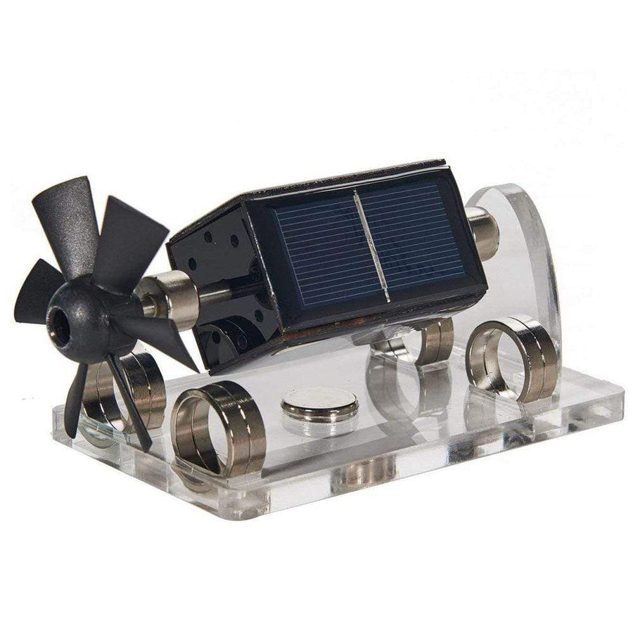 Stirlingkit Stark Solar Motor Toy Magnetic Suspension Fan Blade Creative Decoration Science Gift