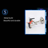Stirlingkit Stark Solar Powered Motor Model with 2 Windmills Science Experiment Toy, view 3