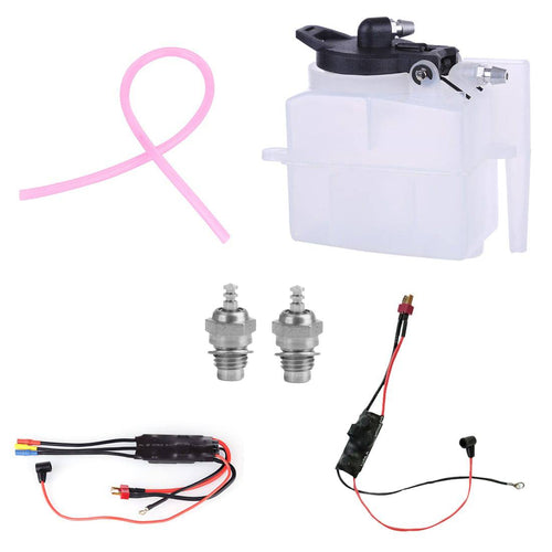Stirlingkit Starter Kit for TOYAN FS-L200 Engine (Glow Plug + Ignition Module + ESC + Oil Tank + Tubing)