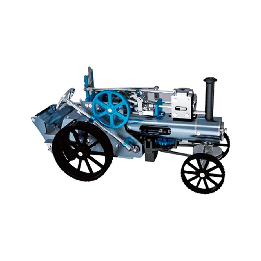 Stirlingkit Steam Car Model Full Metal Model Toy Collection Gift Decor All-metal High Challenge Assembly Kit