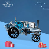 Stirlingkit Steam Car Model Full Metal Model Toy Collection Gift Decor All-metal High Challenge Assembly Kit, view 3