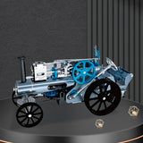 Stirlingkit Steam Car Model Full Metal Model Toy Collection Gift Decor All-metal High Challenge Assembly Kit, view 4