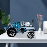 Stirlingkit Steam Car Model Full Metal Model Toy Collection Gift Decor All-metal High Challenge Assembly Kit, view 5