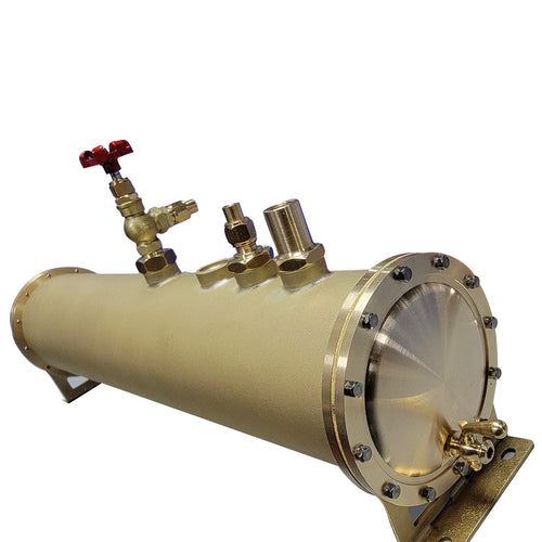 Stirlingkit Steam Condensate Pot for KACIO Steam Engine WS100L/WS100XL Horizontal Steam Boiler