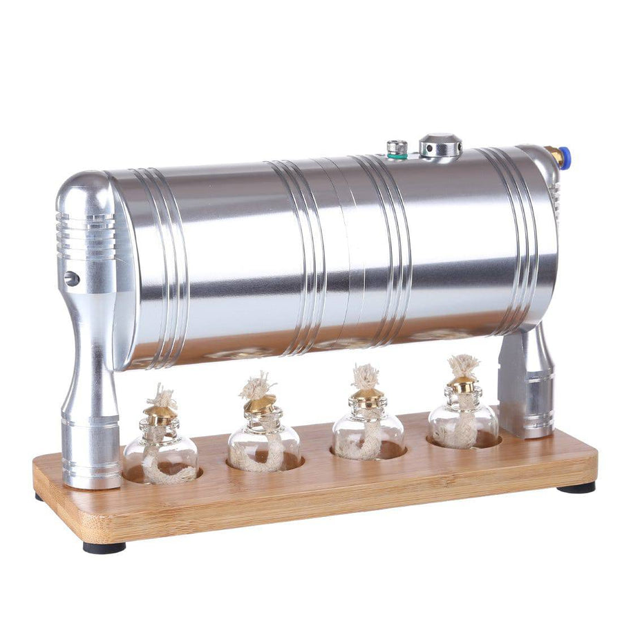 Stirlingkit Steam Engine Model Retro Steam Generator Steam Boiler Educational Equipment STEM Science Toy