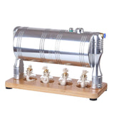Stirlingkit Steam Engine Model Retro Steam Generator Steam Boiler Educational Equipment STEM Science Toy, view 2
