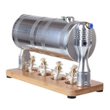 Stirlingkit Steam Engine Model Retro Steam Generator Steam Boiler Educational Equipment STEM Science Toy, view 3