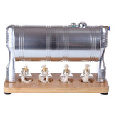 Stirlingkit Steam Engine Model Retro Steam Generator Steam Boiler Educational Equipment STEM Science Toy, view 4
