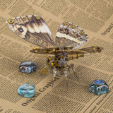 Stirlingkit Steampunk 3D Metal Diaethria Anna Caligo Eurilochus Model DIY Kits (150PCS+), view 4