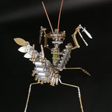 Stirlingkit Steampunk Brass Metal Mantis Model Building Kits 350+PCS, view 2