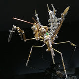 Stirlingkit Steampunk Brass Metal Mantis Model Building Kits 350+PCS, view 5