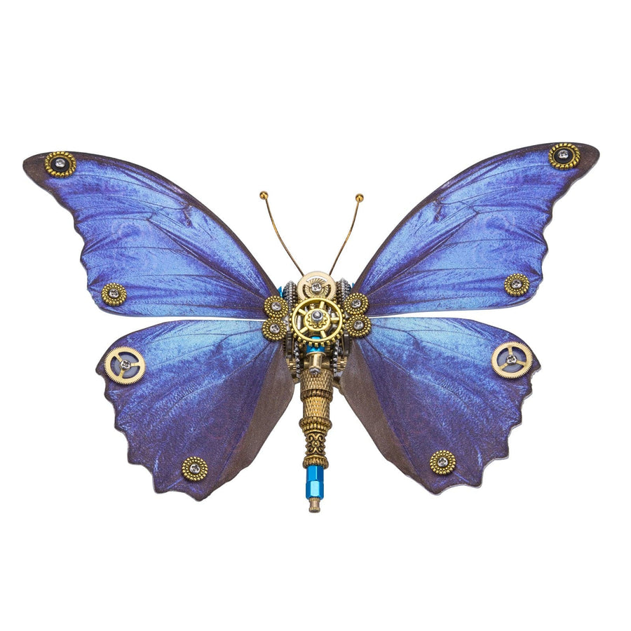 Stirlingkit Steampunk Butterfly 3D Metal Morpho Model DIY Kits 150PCS+