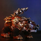 Stirlingkit Steampunk Panda Sculpture Model Blademaster -FEatet, view 2