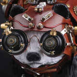 Stirlingkit Steampunk Panda Sculpture Model Blademaster -FEatet, view 6