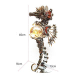 Stirlingkit Steampunk Seahorse Model kits for Adults Firework Lamp 2100PCS, view 5