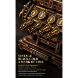 Stirlingkit Steampunk Supercharged V8 Engine Model Kit that Works 1000PCS Retro Wooden Toy, view 6