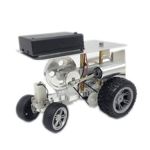Stirlingkit Steering Remote Control Stirling Engine Car Vehicle DIY Science Experiment Teaching