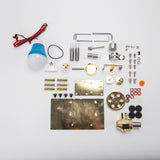 Stirlingkit STEM Educational DIY Kit Build Your Own Stirling Engine 3pcs Set, view 2
