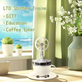 Stirlingkit STEM Educational DIY Kit Build Your Own Stirling Engine 3pcs Set, view 6