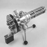 Stirlingkit STEM Gatling 6 Cylinder Stirling Engine Model External Combustion Engine, view 4