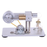 Stirlingkit STEM Hot Air Stirling Engine Model Generator STEAM DIY Physics Science Experiment Kit, view 4