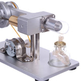 Stirlingkit STEM Hot Air Stirling Engine Model Generator STEAM DIY Physics Science Experiment Kit, view 6