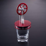 Stirlingkit STEM Low Temperature Stirling Engine Motor Model Heat Steam Education DIY Model, view 6