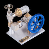 Stirlingkit Stirling Cycle Engine Model Free Piston External Combustion with Flywheel, view 2