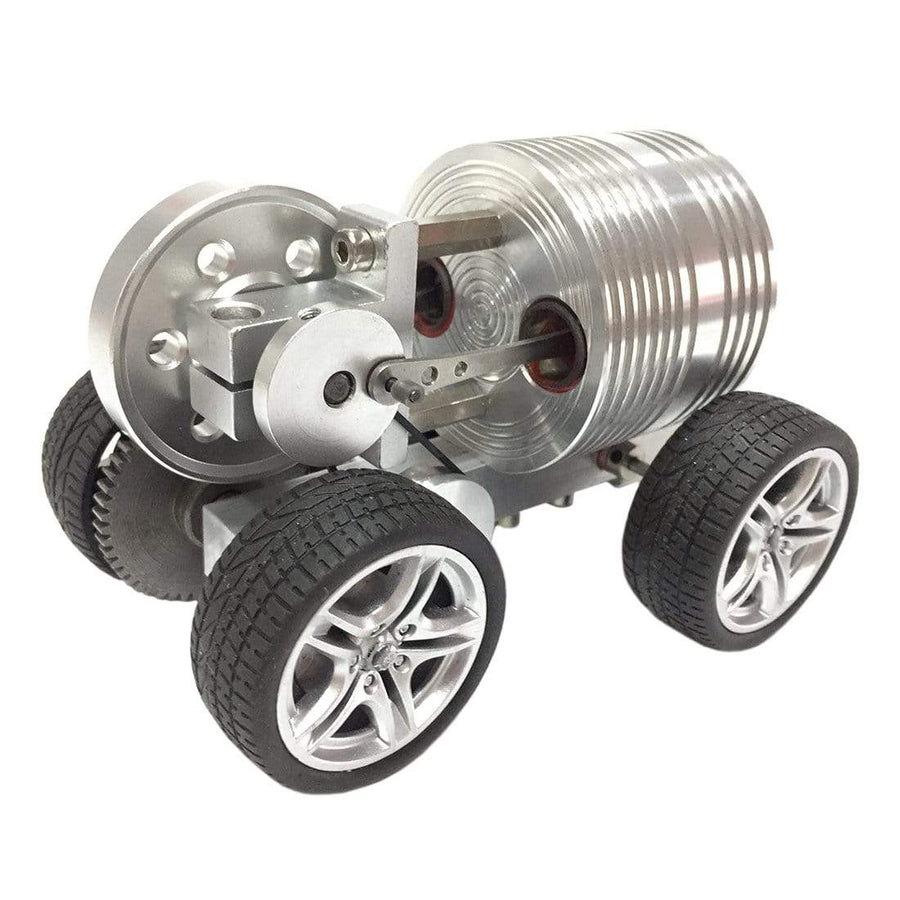 Stirlingkit Stirling Engine Car Model Launchable Stirling Motor Model Kit Toys
