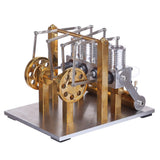 Stirlingkit Stirling Engine Kit 4 Cylinder Row Balance Model Engine External Combustion Engine, view 4