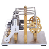 Stirlingkit Stirling Engine Kit 4 Cylinder Row Balance Model Engine External Combustion Engine, view 5
