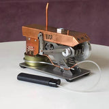 Stirlingkit Stirling Engine Kit Alcohol Powered Tractor Headstock Shape Engine Model, view 2
