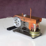 Stirlingkit Stirling Engine Kit Alcohol Powered Tractor Headstock Shape Engine Model, view 5