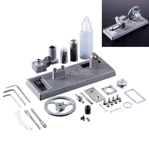Stirlingkit Stirling Engine Kit DIY Assemble Physical Motor Model Power Generator External Combustion Educational Toy