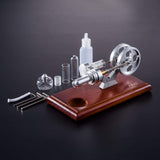 Stirlingkit Stirling Engine Kit DIY Hot Air Electricity Power Generator Model Education Toy, view 5