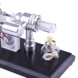 Stirlingkit Stirling Engine Kit DIY Stirling Motor Generator Model External Combustion Engine Educational Toy, view 6