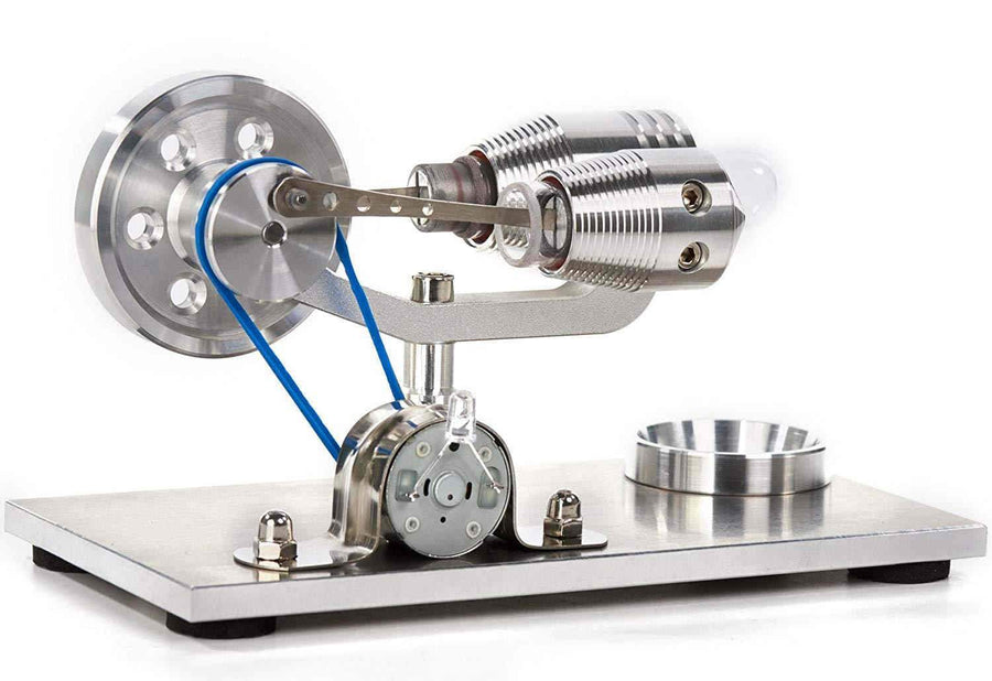 Stirlingkit Stirling Engine Kit Exterior Combustion Engine Enhanced Education Model DIY Steam STEM Toys