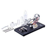 Stirlingkit Stirling Engine Kit Hot Air Engine Model Education Toy Electricity Power Generator LED, view 4