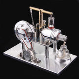 Stirlingkit Stirling Engine Kit Hot Air Engine Motor Model Educational Toy Electricity Generator Colorful LED, view 6