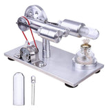 Stirlingkit Stirling Engine Kit Hot Air Motor Generator Model DIY Physics Science Experiment Kit, view 2