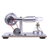 Stirlingkit Stirling Engine Kit Hot Air Motor Generator Model DIY Physics Science Experiment Kit, view 5