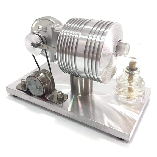 Stirlingkit Stirling Engine Kit Launchable All-metal Stirling Micro-external Combustion Engine Model Toy
